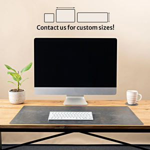 Premium Office <b>Desk</b> <b>Mat</b> Genuine Leather Eco-Friendly Smell Proof Smooth Writing Surface Durable Protective Pad LMD-0023 - Product Image 1