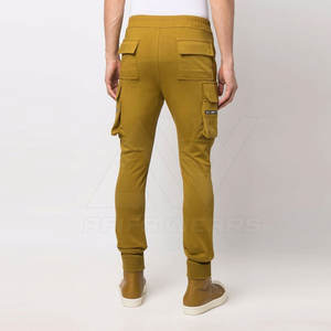 Best Price New Design Men's Summer Sport <b>Jeans</b> Casual Mid <b>Waist</b> Cotton Cargo Pants with Pocket Decoration for Adults - Product Image 3