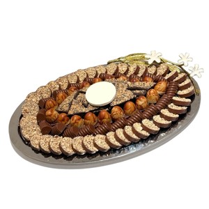 Modern Design Table Decorative <b>Chocolate</b> Tray Elegant Floral & Decor Premium <b>Chocolates</b> For <b>Weddings</b> & Special Occasions - Product Image 6