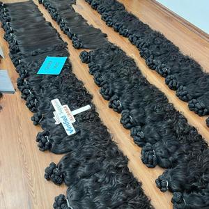 Vente flash Paquet de cheveux naturels ondulés de la mer Trame de cheveux vietnamiens bruts Vente de cheveux non traités en grande quantité jusqu'à 30 $ - Product Image 4