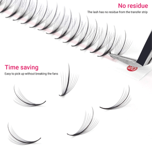 CharmLash Dramatic Spikes Individual Wispy Mink Lashes Extensiones de pestañas llamativas Embalaje con etiqueta privada para venta al por mayor - Product Image 5