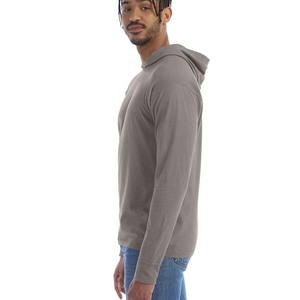 Sweat-shirt à capuche surdimensionné en coton et poly avec impression numérique pour hommes et femmes - Product Image 2