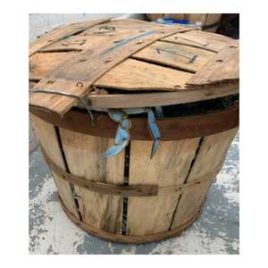 Emballage de caisse en bois rond de panier de crabe de haute qualité pour le crabe, fruit, décoration-stockage en bois de l'usine du Vietnam - Product Image 6