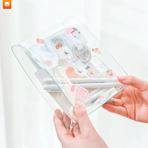 กระเป๋าใส่ดินสอ/แฟ้มใสกันน้ำ - คละสี - Product Image 6