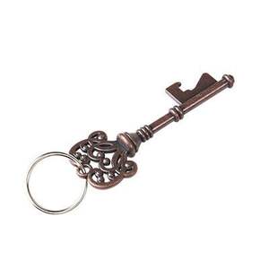 Vintage <b>Key</b> Bottle Opener - Antique Brass Cap Remover for Weddings Events and Home Bar in Bulk - Product Image 5