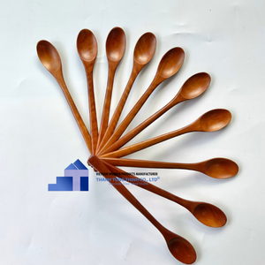 Producto superior, utensilios de madera de cocina personalizados sostenibles, cuchara de madera, herramientas de cocina, cuchara de fabricante de Vietnam al por mayor - Product Image 1