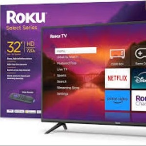 Dernière série Top Smart 32 pouces 720p HD 4K Format d'affichage rétroéclairage LED Armoire noire pour HDMI Voice Remote TV HDTV Definition - Product Image 1