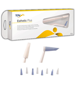 Instrumento de Modelado de Composite Dental Esthetic Plus para Restauraciones Directas o Indirectas, Paquete de 2 Cepillos con Puntas - Product Image 4