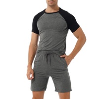 Nueva Llegada: Conjunto de Camiseta y Pantalones Cortos para Hombre, Verano, Talla Grande, Reversible, Transpirable, de Secado Rápido, Estilo Casual de BD