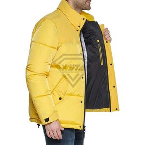 Chaquetas Acolchadas con Cuello Alto y Cremallera, Rellenas de Algodón, Brillantes, para Invierno, Personalizadas al por Mayor - Product Image 2