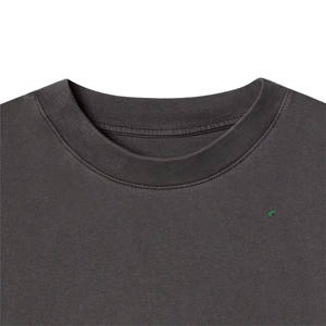 เสื้อยืดแขนสั้นผ้าฝ้าย100% ทรงหลวมสำหรับผู้ชายผ้าแห้งเร็วสวมใส่สบายมาใหม่ - Product Image 6