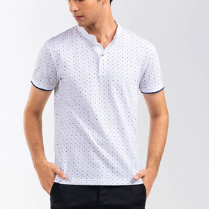 2025 Offre Spéciale hommes personnalisé imprimé pour Polo T-Shirts confortable coton Polyester solide motif respirant bas prix taille personnalisée - Product Image 6