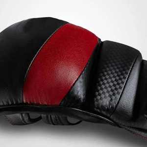 Guantes de cuero de boxeo MMA Sparring Shooter con precios razonables de logotipo personalizado Guantes de artes marciales MMA en color personalizado - Product Image 1