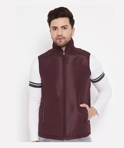 Tendencia OEM personalizado 2023 invierno cálido al aire libre lona Unisex chaqueta relleno de algodón sin mangas Reversible impermeable características - Product Image 5