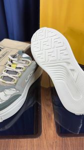 Zapatillas Urbanas de Cuero Genuino para Hombre, Diseño de Caja, Ligeras, Cómodas para Uso Diario, Suela de Cuero Flexible, Cierre con Cordones - Product Image 6