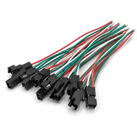 Smart Home 20 22 24 26 AWG 2 3 4 5 6 8 Pin 2.5mm Pitch JST SM Series Connector Wire Harness untuk Papan Kontrol PCB