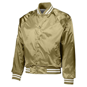 Veste universitaire épaisse d'hiver personnalisée brodée style vintage, coupe-vent écologique unisexe, streetwear quotidien, coloris classiques - Product Image 1