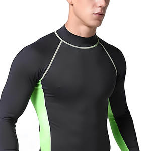 Chemise de compression pour homme de qualité supérieure, vêtements d'entraînement de gym, chemise de compression ajustée pour homme, fabrication et fournisseur en gros - Product Image 5