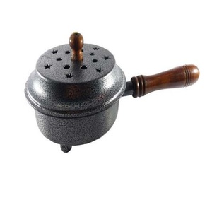 Brûleur Bakhoor en métal de vente chaude pour la décoration intérieure et l'encens moderne arabe du Moyen-Orient tendance de parfum - Product Image 1