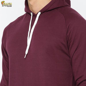 100% High Quality Cotton Pullover <b>Hoodie</b> for Men Custom Plain Dyed Sport Sweatshirt Oversized Plus Size 2XL Crop Length Winter - Product Image 6