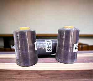 #548 Fil à coudre 100% coton de haute qualité couleur personnalisée pour tapisserie d'ameublement sacs à main chaussures bagages vêtements - Product Image 3