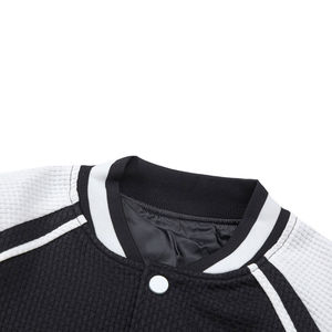 Vestes Versity College de grande taille pour hommes vestes universitaires vierges en gros veste universitaire Letterman unie avec logo personnalisé pour hommes - Product Image 3