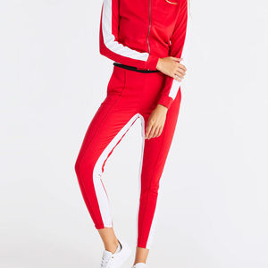 Pantalones de chándal ajustados personalizados para mujer ropa deportiva informal con pantalones de chándal delanteros planos con servicio OEM último diseño mejor calidad - Product Image 5