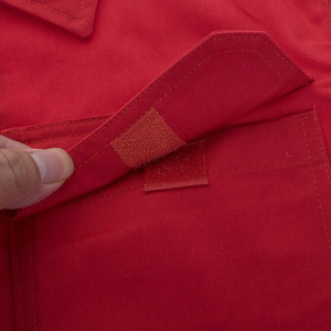 Bande haute visibilité combinaison jetable vêtements de travail en coton à manches longues combinaison d'ingénieur de sécurité réfléchissante uniforme BoilerSuit - Product Image 5
