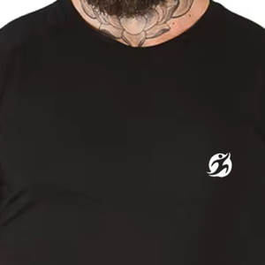 เสื้อเชิ้ตผ้าแคนวาสทรงเข้ารูป ระบายอากาศได้ดี ผลิตจากผ้าฝ้าย 100% สำหรับผู้ชาย เหมาะสำหรับออกกำลังกายและวิ่ง พร้อมโลโก้สั่งทำ - Product Image 3