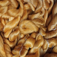 Fil de soie brut de mûrier pur 100% fil de soie de qualité 20/22D 4A pour la couture, le crochet, le tricot, le tissage, la broderie, la fabrication de cordes