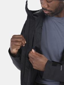 Chaqueta acolchada gruesa para hombre con capucha impermeable aislada y ligera para invierno - Product Image 6