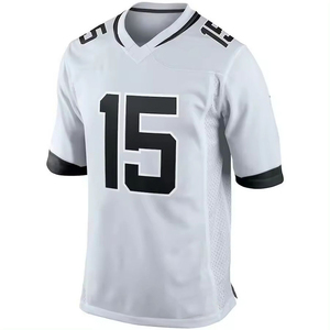 Maillot de football américain brodé 7 v 7 personnalisé en gros de haute qualité 100% polyester avec logo avant T-shirts imprimés - Product Image 3