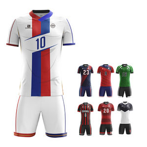 Kits d'uniformes d'équipe de ballon de football pour jeunes Maillots de sport respirants avec t-shirt imprimé - Product Image 3