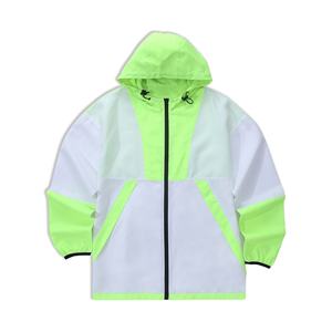 Chaqueta cortavientos personalizada impermeable a prueba de viento de nailon con cremallera Chaqueta ligera de marca para uso al aire libre y uso informal - Product Image 5