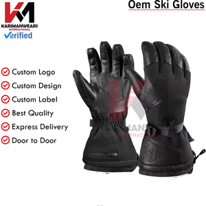 Guantes de Esquí de Cuero Duraderos con Diseño de 3 Dedos para Clima Frío Extremo, para Snowboard, Montañismo y Aventuras al Aire Libre en Invierno - Product Image 5