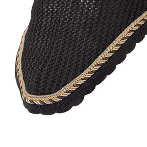 2024 Top haute qualité conception oreille Bonnet produits équestres cheval mouche voile équipement pour équitation OEM Service personnalisé - Product Image 3