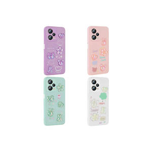 Funda de Silicona Brillante Netzy Relief Figure para Xiaomi Redmi Note 12 Pro Plus 5G, Funda Protectora Premium Antihuellas en Blanco - Product Image 3