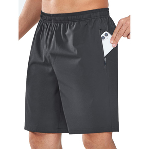 Pantalones cortos transpirables de alta calidad para hombre, pantalones cortos informales para gimnasio, nuevo diseño, pantalones cortos para correr, bolsillos en la cintura elástica - Product Image 3