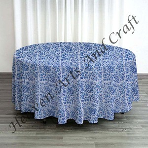 Customized Christmas <b>Table</b> Cover Wholesale Hand Block Printed Tablecloths Textile Cotton <b>Table</b> Cover <b>Cloth</b> - Product Image 1