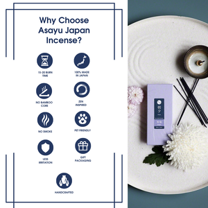 Palitos de incienso de té verde Matcha bajo humo 40 g - Product Image 4