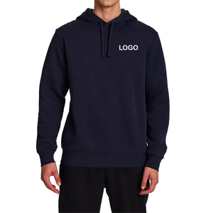 High Demand Winter Mid-Weight Fleece Hoodie Men <b>Women</b> Custom Cotton Blend OEM Service Front Logo Casual Pullover <b>Top</b> - Product Image 1