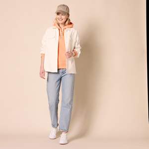 Sudaderas con Capucha para Mujer al por Mayor, Oversize, 100% Algodón, Estilo Pullover, Cortas, con Capucha, Streetwear, Chaquetas de Forro Polar, Ropa de Moda - Product Image 6