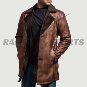 Chaqueta Bomber de Piel de Oveja Personalizada 2026, Estilo Motero Unisex, Forro de Piel Sintética, Resistente al Viento, Ecológica, Calidad Premium - Product Image 2