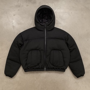 เสื้อโค้ทกันลมสำหรับผู้ชายเสื้อโค้ทขนเป็ดกันลมน้ำหนักเบาแบบถอดออกได้สำหรับฤดูหนาว - Product Image 1