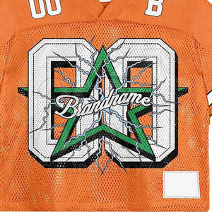 Camiseta Deportiva Retro para Hombre, Transpirable, Talla Grande, Manga Corta - Product Image 6