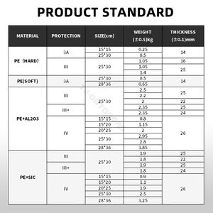 Gilet da combattimento regolabile MOLL giubbotto tattico protettivo completo armatura pesante per attività all'aperto - Product Image 6