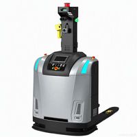 Chariot transpalette AGV laser 2T SLAM pour allées étroites -- Autonomie de 10h, échange de batterie en 3 min, précision de ±10 mm pour la logistique intelligente