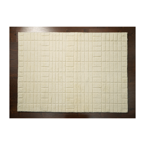 Top Grade Modern Handmade Woollen <b>Rug</b> Lively Handwoven Wool <b>Boho</b> Design Washable Floor Carpet for Home Use - Product Image 1