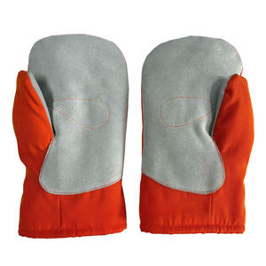 ถุงมือหนังสำหรับงานเชื่อม ป้องกันมือ ถุงมือทำงานหนังวัวแท้ หนังวัวทั้งตัว - Product Image 2