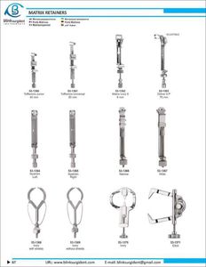 Retenedor de matriz restauradora dental con protector de mejillas | Retenedor de banda de matriz universal | Retenedor de matriz de marfil - Product Image 3